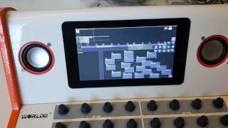 A Sunvox demo tune on my retro synth.
