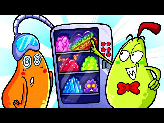 Piro Bought His Girlfriend a New Brain || Brain Exchange Challenge by Pear Couple class=