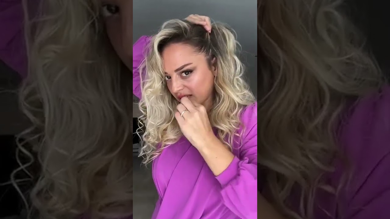 Pearl curl hairstyle