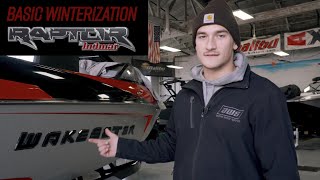 Basic Winterization On Indmar Raptor Engine