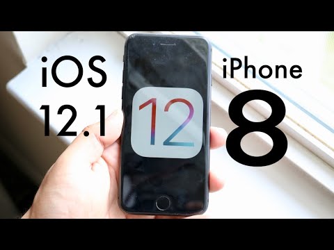 iOS 12.1.1 OFFICIAL On iPHONE 8! (Review). 