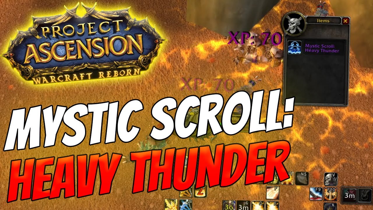 How to get Mystic Scroll: Heavy Thunder | Warrior [WoW Warcraft Reborn]