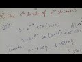 nth derivative of e power ax sin(bx+c) in #engineering #maths. Part 4(#Tamil Teaching)