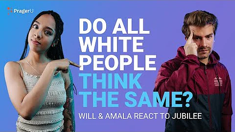 "Do All White People Think The Same?" - Will & Amala REACT to Jubilee