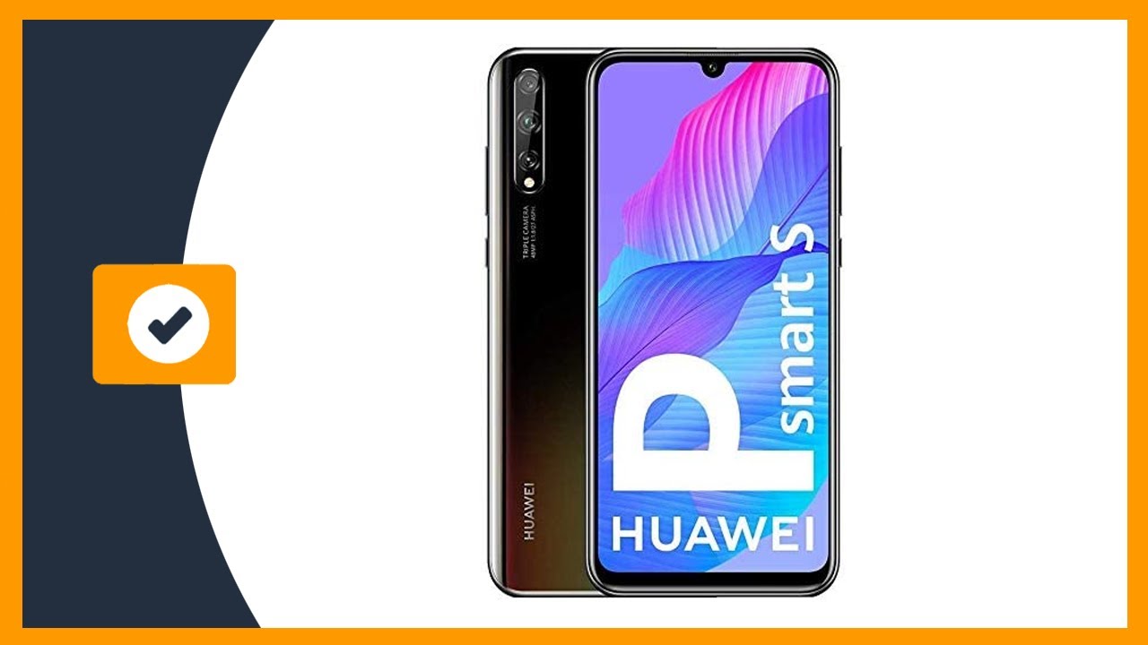 Huawei P Smart S Smartphone - Pantalla OLED 6.3", 4GB RAM + 128GB, Cámara Triple AI 48MP, Batería 4000 MAh, Color Negro
