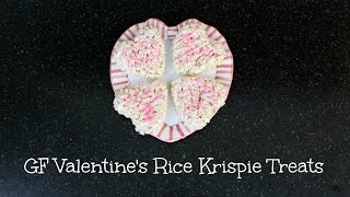 Valentine's Day // Gluten Free Rice Krispie Treats Gluten Free Friday Rice Crispy Treats And Tips