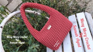 حقيبه كروشيه ترند مميزه جدا وسهله crochet bag/Bolso de ganchillo/bolsa de crochê