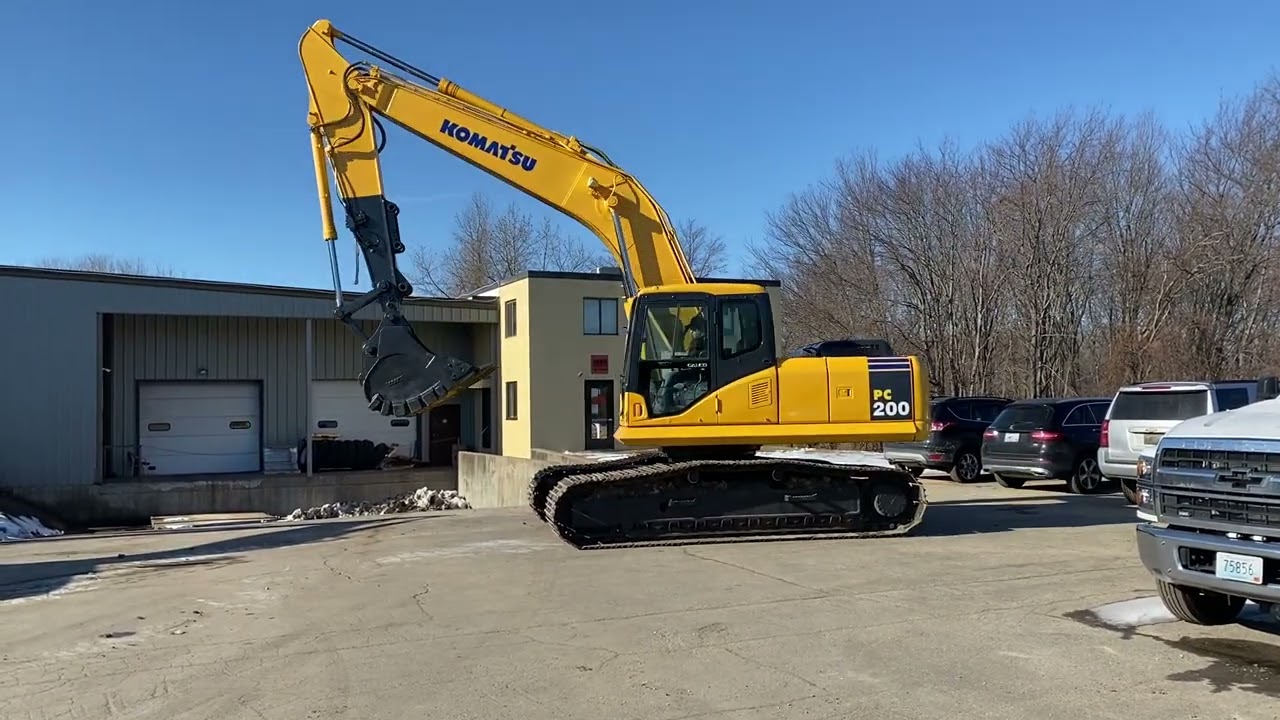 2006 KOMATSU PC200LC-7 EXCAVATOR!