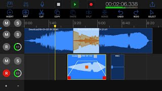 EZAudioCut-MT Audio Editor screenshot 1