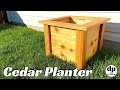 Build a Cedar Planter Box | Flower Box | DIY Outdoor Furniture | Reclaimed Timber