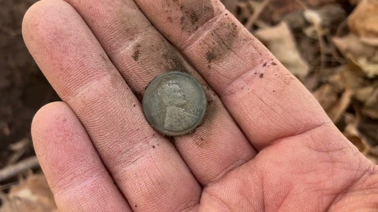 Metal detecting in the woods. March 1,2026