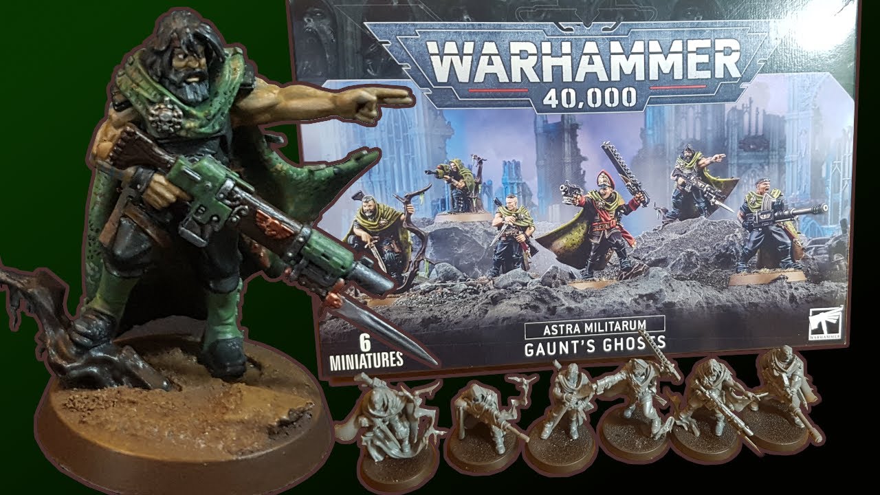 Painting Gaunt's Ghosts Colonel Colm Corbec YouTube