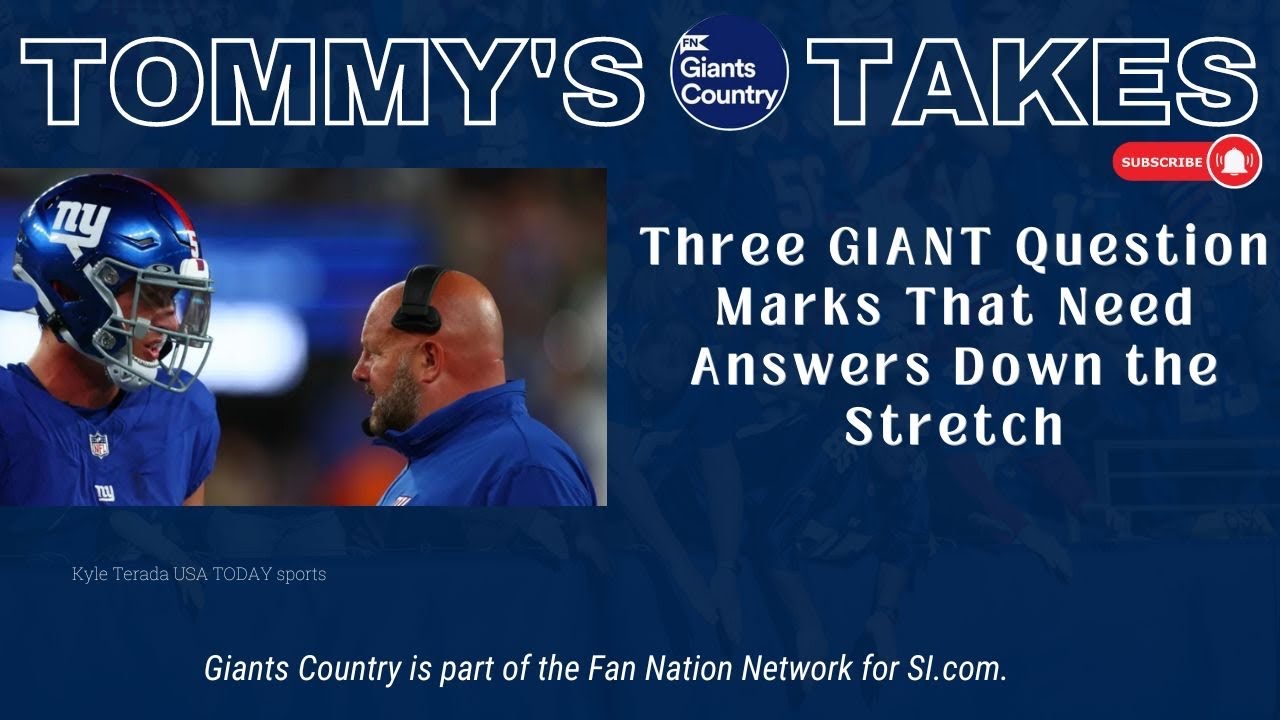 Tommy's Takes Three GIANT questions marks.... YouTube