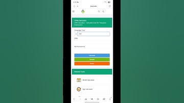 CPM Calculator – Instantly Calculate Cost Per 1000 Impressions - loney.tools
