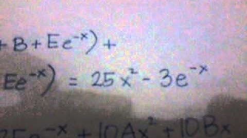 *Gerzon - Higher Order Linear Differential Equation (Part 1 of 3)