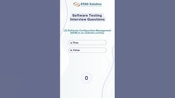 Software Testing Interview Questions with Answers for Fresher | STAD Solution