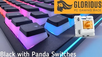 GMMK Pro (Black) | Custom mechanical keyboard build with Panda switches and Aura v1 keycaps