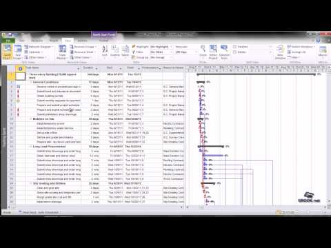 Microsoft Project tutorial 2.3 Exploring Views