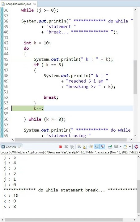 @ipgrayspace : CodingJoys - Java - Loop Do While - Debug Mode - YouTube