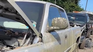 Searching The Junkyard For CHEAP Truck Parts!
