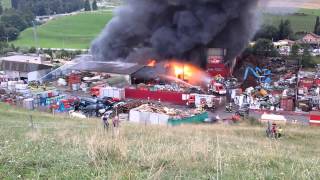 Important Sinistre Dans Une Entreprise De Reconvilier