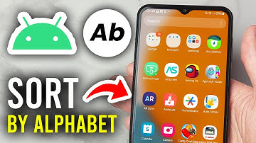 How To Alphabetize Apps On Android (Sort By Alphabet) - Step By Step
