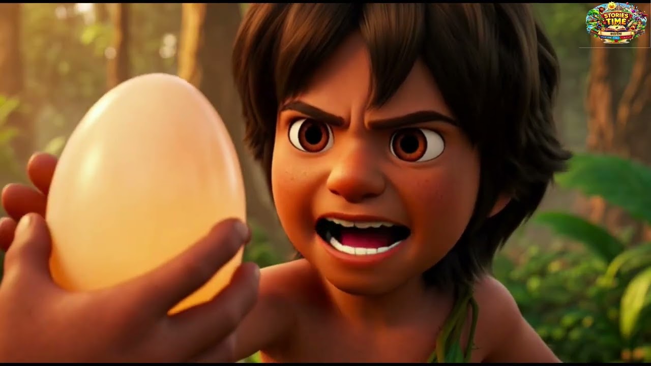 🦁🐒🌴🐍सफेद पहाड़ी का रहस्य | मोगली और दोस्तों का खतरनाक मिशन 🌿🔥