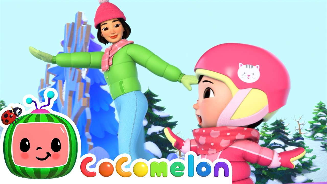 Cece's Ice Skating Song! 💜 | CoComelon Kids Songs & Nursery Rhymes