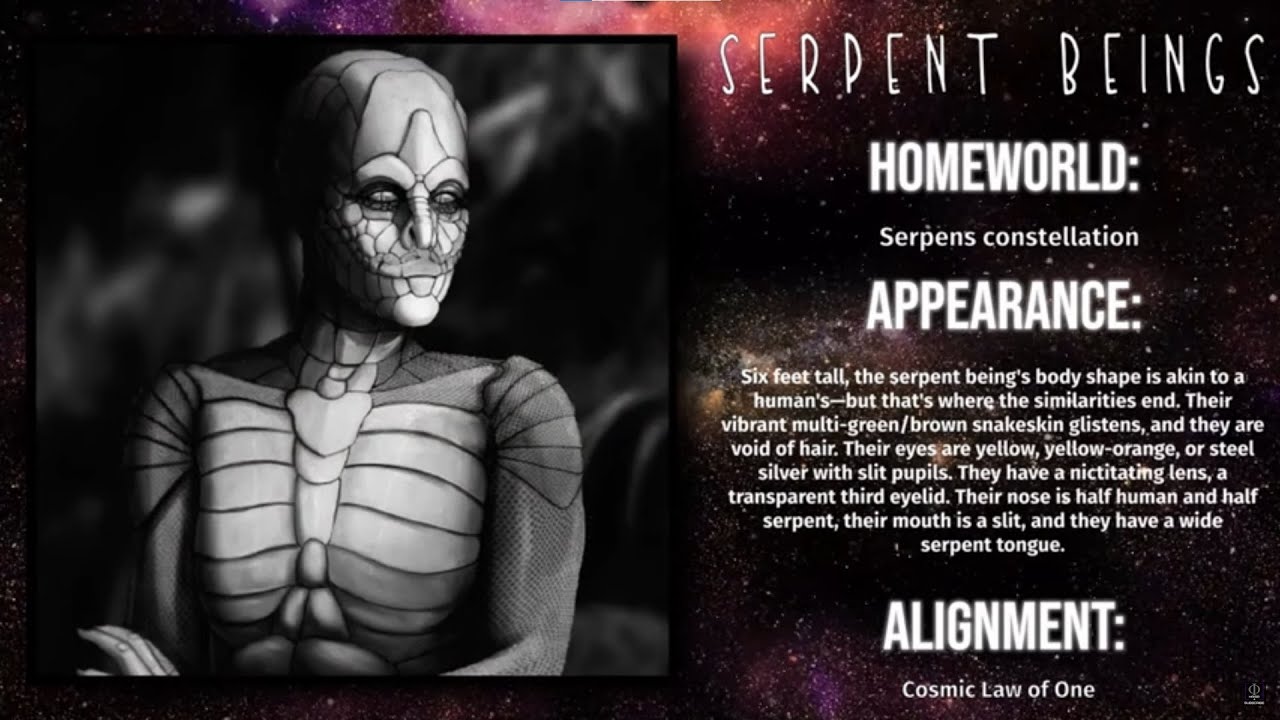 Alien Races: Theories and Speculation - Reptilian Extraterrestrial Life