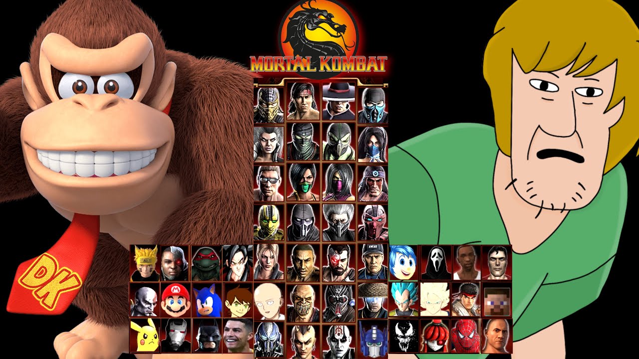 MORTAL KOMBAT 9 | DONKEY KONG & SHAGGY | EXPERT TAG LADDER | GAMEPLAY (4K60FPS)