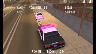 Police Dash Cam in Continental Role Play