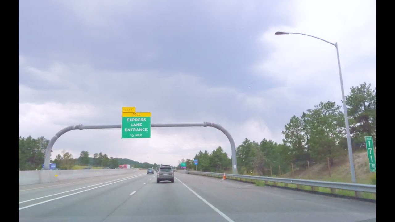 Castle Rock to Colorado Springs – Cybertruck POV Drive on I-25 South (August 2025)