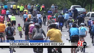 Mayor's Bike Ride Held in Huntsville