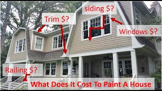 How much does it cost to paint an exterior home in 2024
