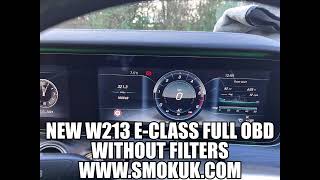 NEWSHAPE MERCEDES W213 (Mileage Correction) Instrument Cluster lower with SMOK Buy www.smokuk.com