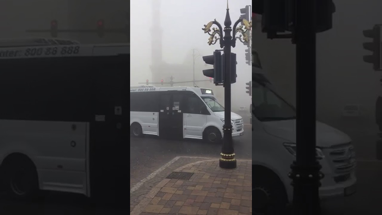 Morning fog , Al Ain Abu Dhabi  