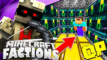 *We RAiDED INSANE SkyBaSe*Minecraft PE Factions Server Let