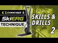 SkiErg Technique Drills 2 | Using the SkiErg Seated and other technique options