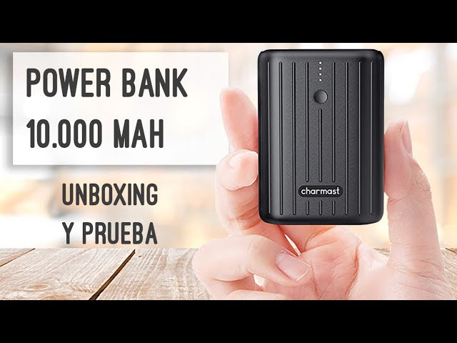 Batería Externa para Móvil Charmast PD 26800mAh Carga Rápida