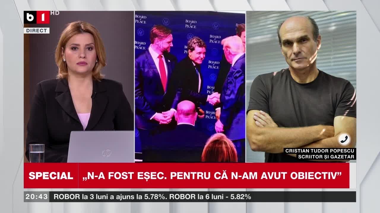 CTP: „DEPLASAREA ÎN SUA N-A FOST EȘEC PT. CĂ N-AM AVUT OBIECTIV/ UE NICI MĂCAR NU SE SUPĂRĂ PE NOI”