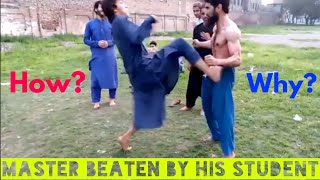 Master beaten by his Student #martialarts #fitness #strength