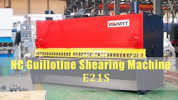 MYT® NC Hydraulic Guillotine Shearing machine QC11K-13X3200 for metal cutting