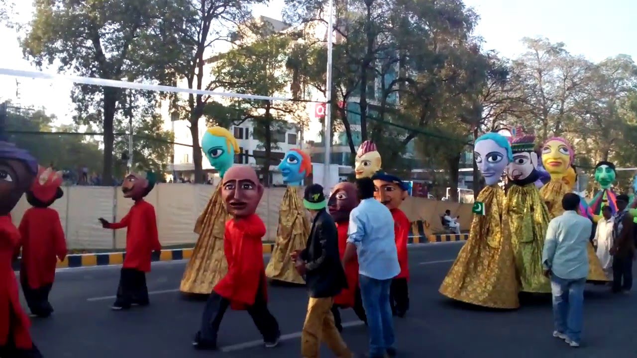 Puppet show Liberty Lahore 23rd March 2016 YouTube