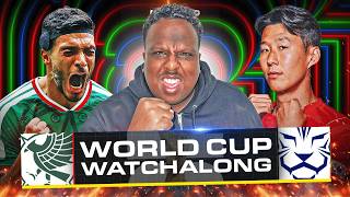 World Cup LIVE: Mexico vs South Korea Watch Along