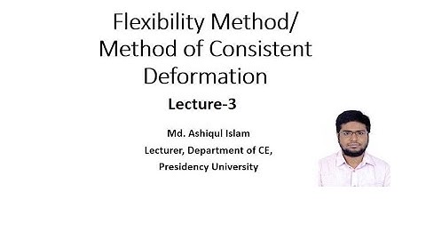 CE431: Lecture 3: Flexibility Method( Bangla)
