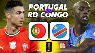 🔴 [LIVE] 🇵🇹 PORTUGAL - RD CONGO 🇨🇩 / 🔥 UN CHOC XXL à HOUSTON ! - COUPE DU MONDE 2026 - COMMENTÉ