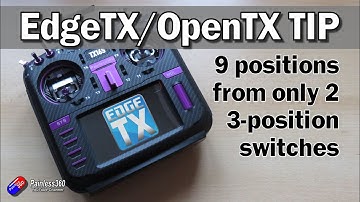9 channel positions from 2 x 3 position switches - easy way