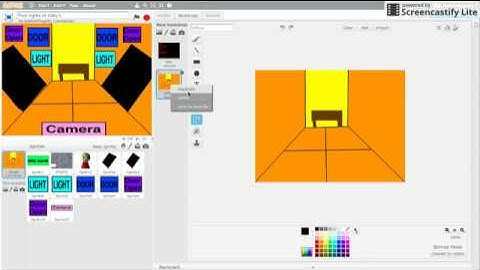 How to make a Fnaf fan game in scratch part 6