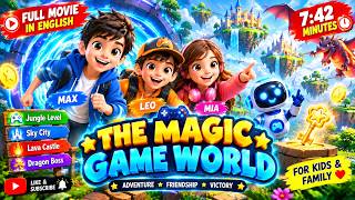 The Magic Game World 🎮✨ | 3D Animated Adventure for Kids | Full Cartoon Movie screenshot 3