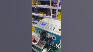​​Automated Wire Cutting & Stripping: Precision & Speed in Action!​​